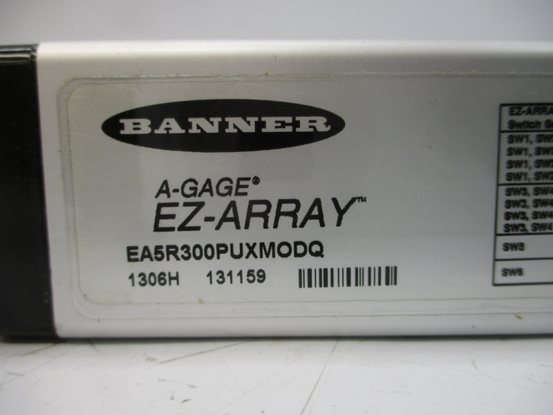 BANNER ENGINEERING EA5R300PUXMODQ 77538 15-30VDC NSMP