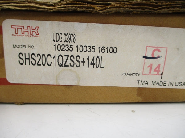 THK SHS20C1QZSS+140L NSMP