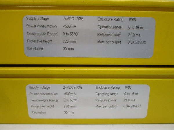 ALLEN BRADLEY 445L-P4S0720YD SER. B 24VDC REV. B NSMP