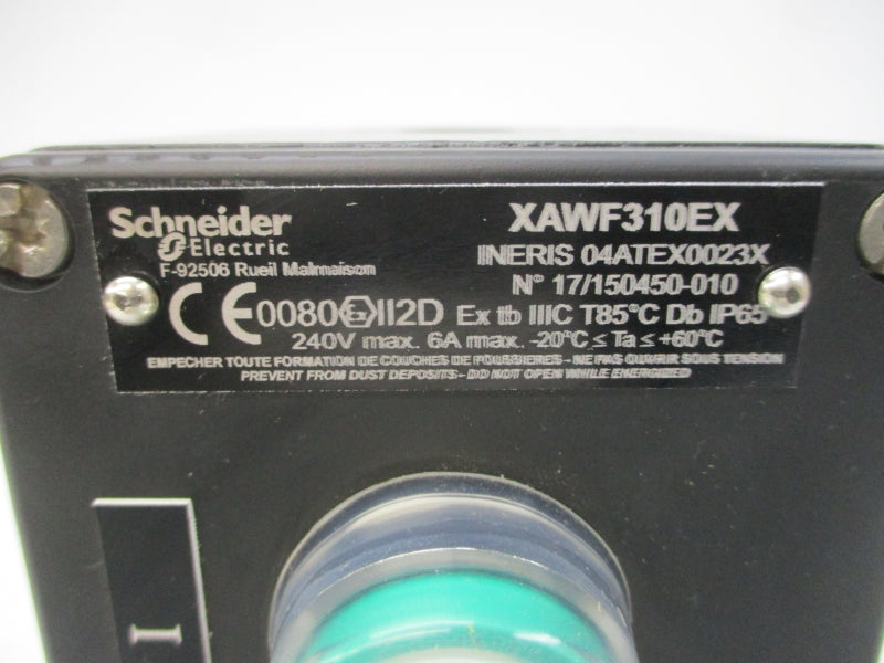 SCHNEIDER ELECTRIC XAWF310EX 240V 6A NSMP