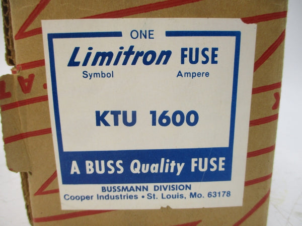 LIMITRON KTU1600 600VAC 1600A NSMP