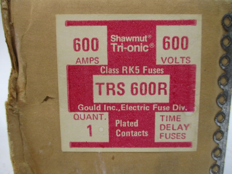 GOULD SHAWMUT TRS 600R 600VAC 600A NSMP