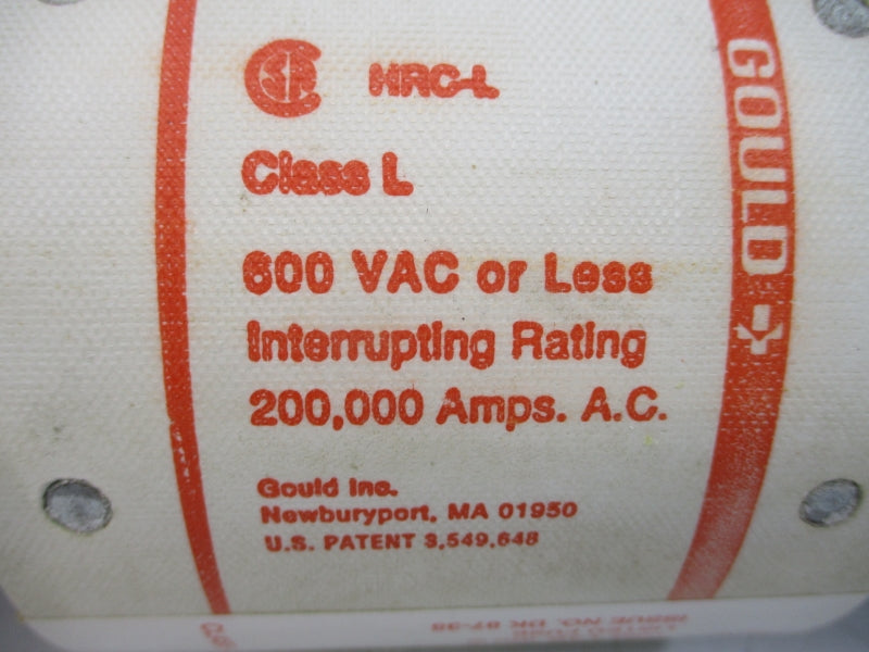 GOULD SHAWMUT A4BY2500 600VAC 2500A NSMP