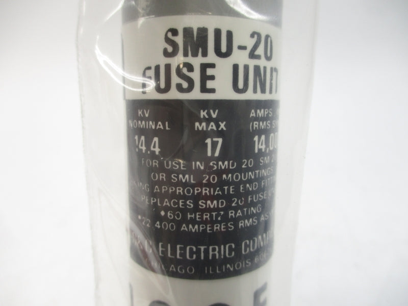 S&C ELECTRIC 612100 SMU-20 14.4KV 100EA NSMP