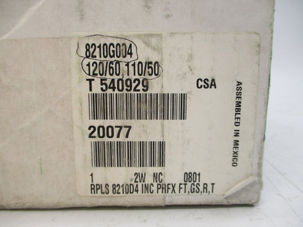 ASCO 8210G004 110/120V 1" NSFS