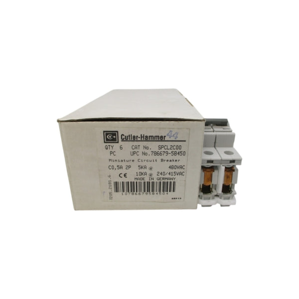 CUTLER HAMMER SPCL2C00 240/415/480VAC 5A (PGK OF 6) NSMP