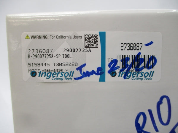 INGERSOLL 29007725A 2736087 NSMP