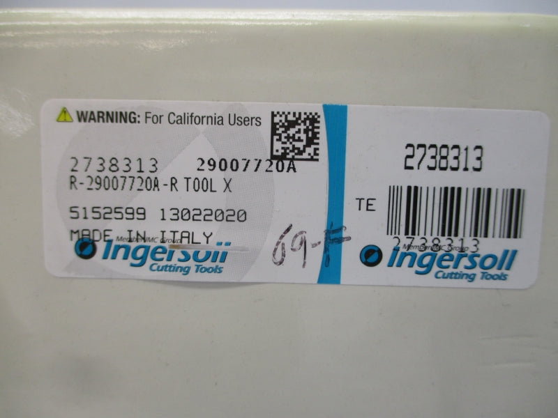 INGERSOLL 29007720A 2738313 NSMP