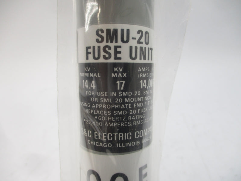 S&C ELECTRIC SMU-20 612100 100EA NSMP