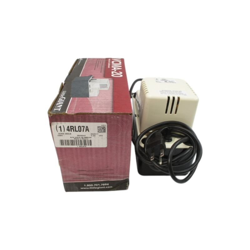 LITTLE GIANT 4RL07A VCMA-20ULS 554917 230V 0.6/0.5A NSMP