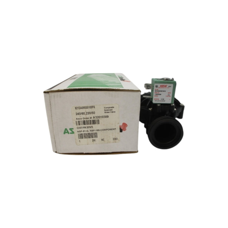 ASCO 8212A055S0100F6 220/240V 5-150PSI 1" NSMP