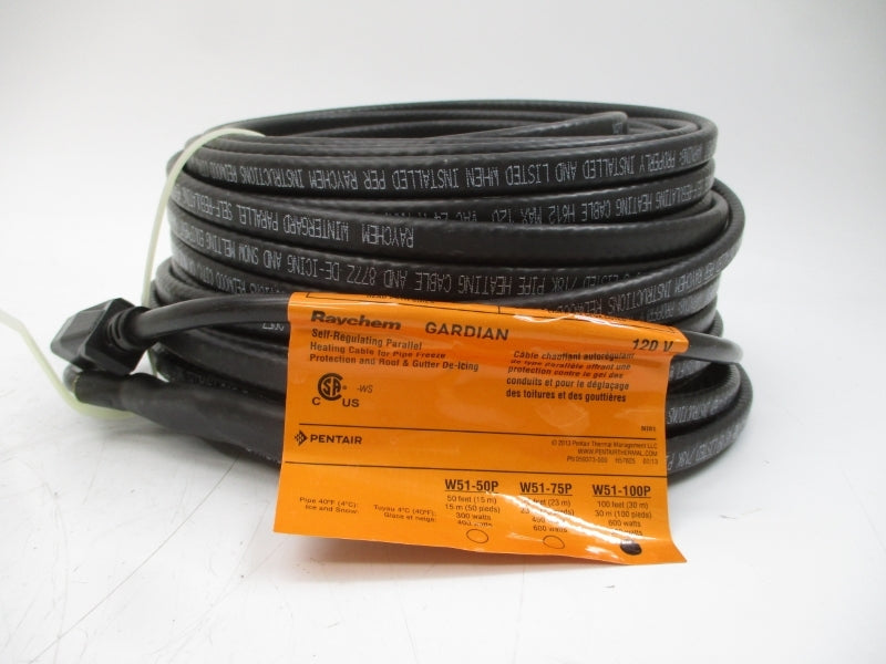 RAYCHEM WGRD-GARDIAN-W51-100P-G 726041-000 10FT NSMP