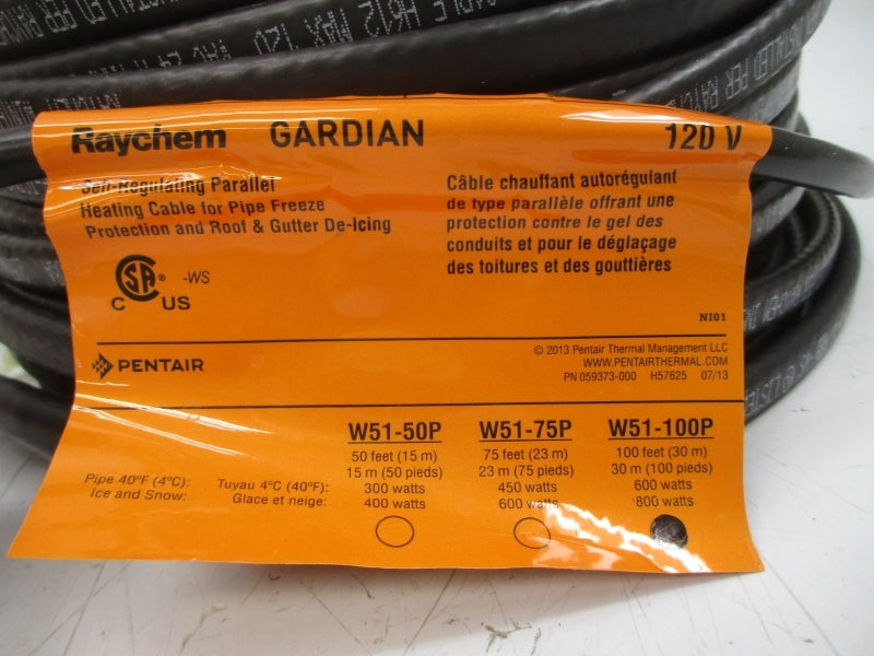 RAYCHEM WGRD-GARDIAN-W51-100P-G 726041-000 10FT NSMP