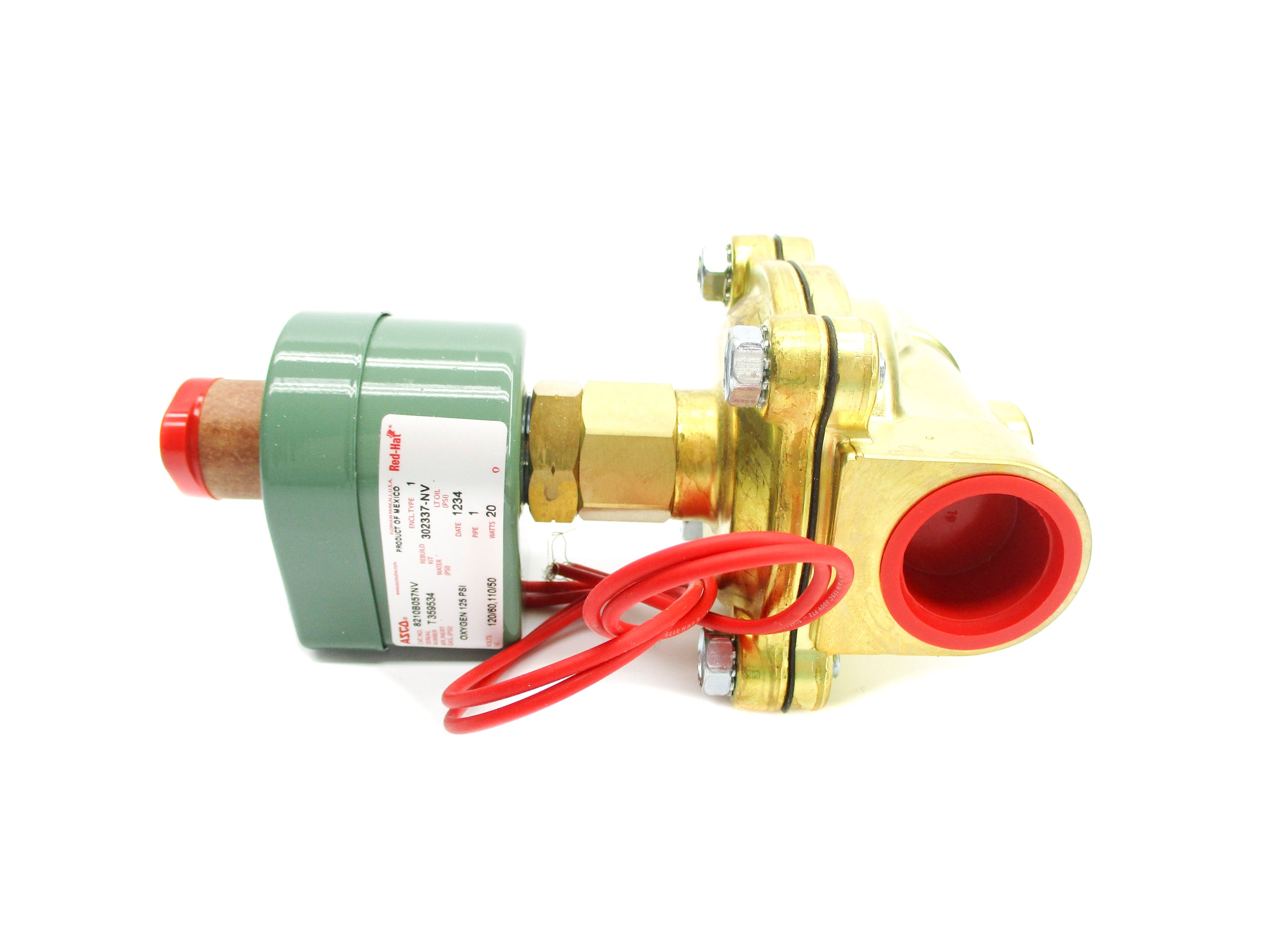 ASCO 8210B057NV 110/120V 125PSI 1" NSNP