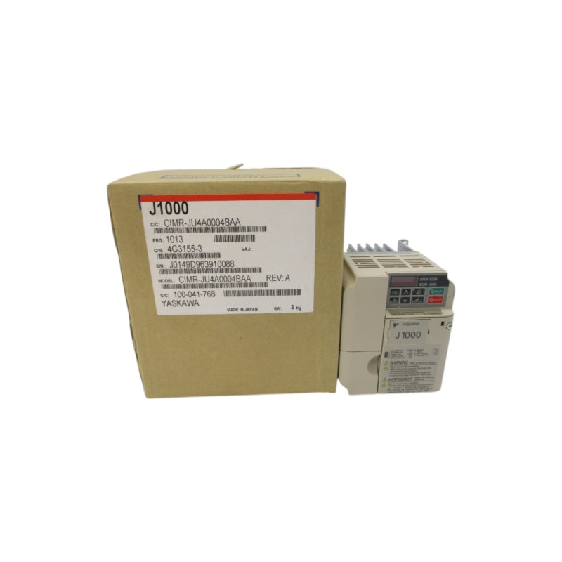 YASKAWA CIMR-JU4A0004BAA 380-480VAC 4.3/3.2A REV. A NSMP