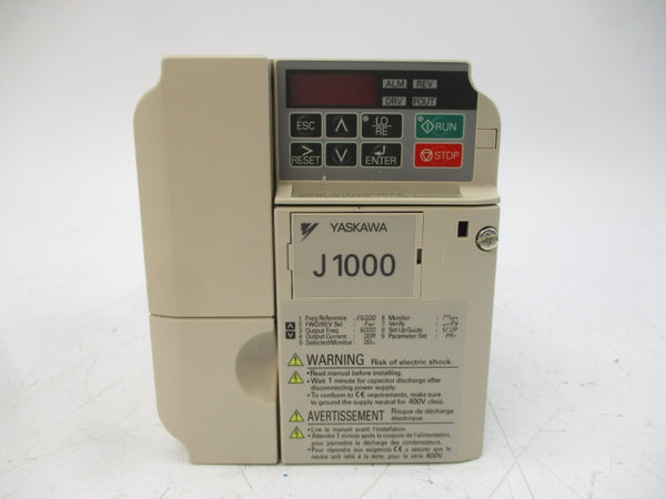 YASKAWA CIMR-JU4A0004BAA 380-480VAC 4.3/3.2A REV. A NSMP