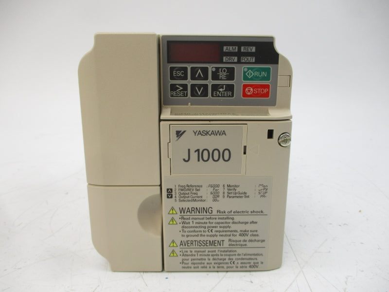 YASKAWA CIMR-JU4A0004BAA 380-480VAC 4.3/3.2A REV. A NSMP