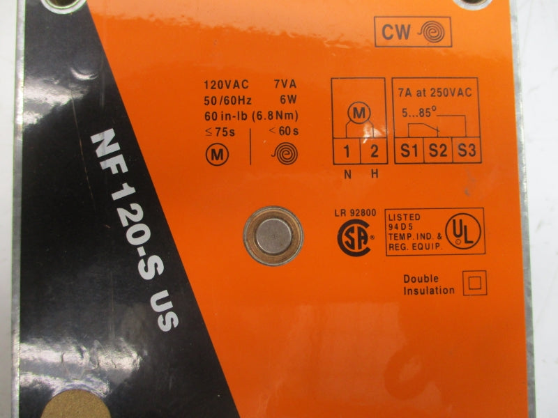 BELIMO NF 20-S-US 120VAC 7A NSNP