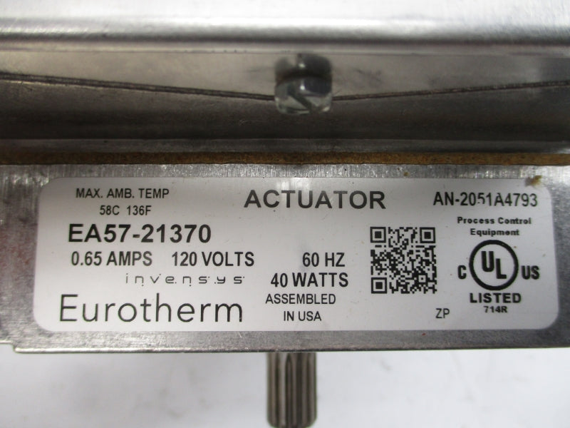 EUROTHERM EA57-21370 120V 0.65A NSNP