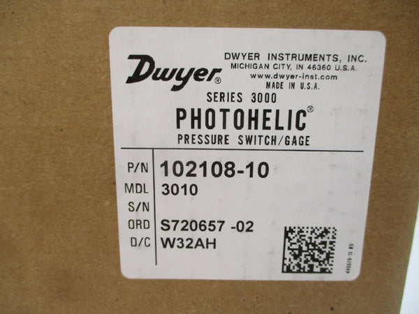 DWYER 102108-10 3010 NSFS