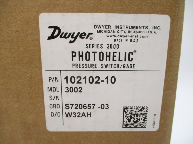 DWYER 102102-10 3002 NSFS
