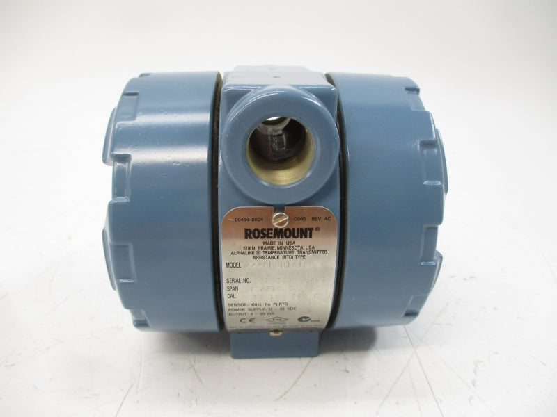 ROSEMOUNT 444RL2U1A1E5 12-45VDC NSMP