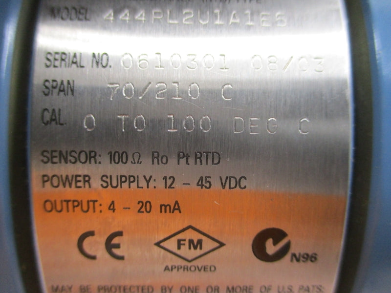 ROSEMOUNT 444RL2U1A1E5 12-45VDC NSMP