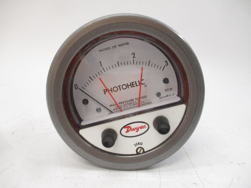 DWYER 3003MR 125VAC 1A 25PSI 0-3 NSMP
