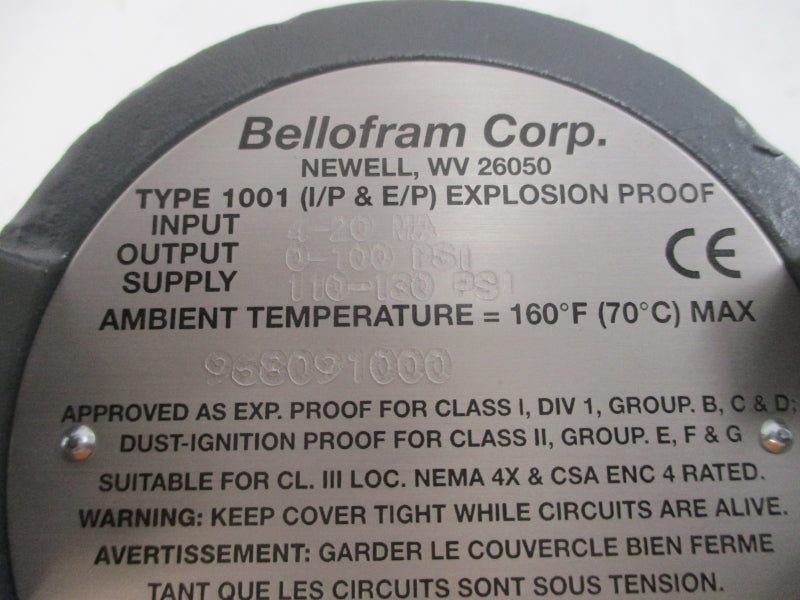 MARSH/BELLOFRAM 968-091-000 28V 110-130PSI NSMP