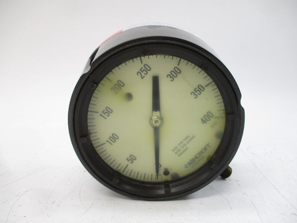 ASHCROFT 45-1279-SSL-02L-400# 0-400PSI 4-/2" NSMP