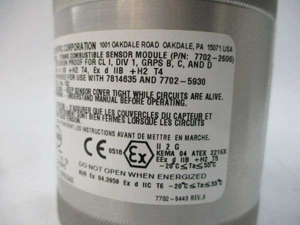 INDUSTRIAL SCIENTIFIC 7702-5930 NSNP