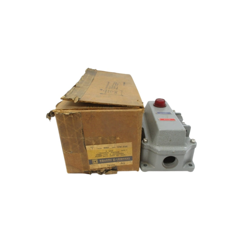 SQUARE D 9001GW-335 SER. A 600VAC NSMP