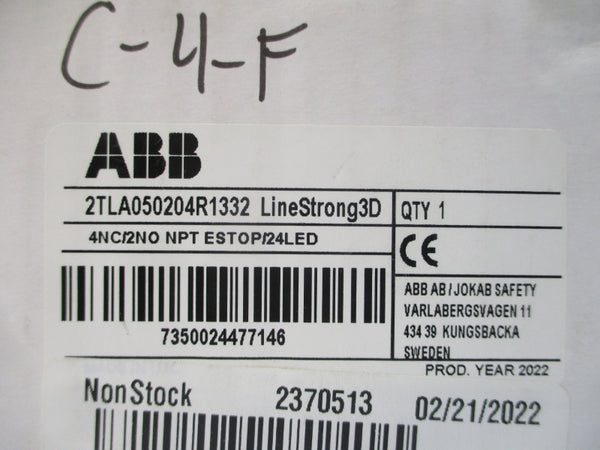 ABB 2TLA050204R1332 240VAC 3A NSMP