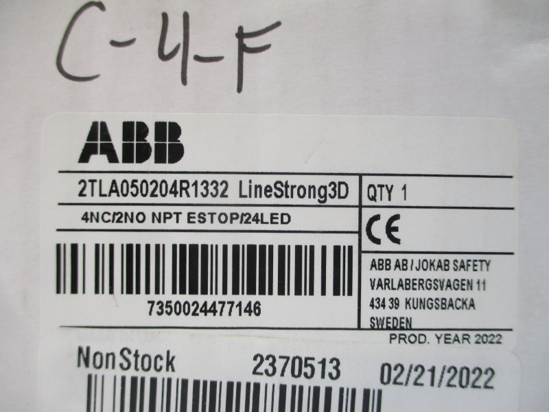 ABB 2TLA050204R1332 240VAC 3A NSMP