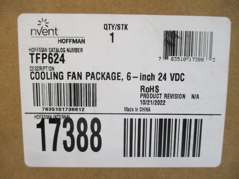 NVENT HOFFMAN TFP624 17388 24VDC .88A NSMP