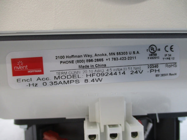 NVENT HOFFMAN HF0924414 34197 24V 0.35A NSMP