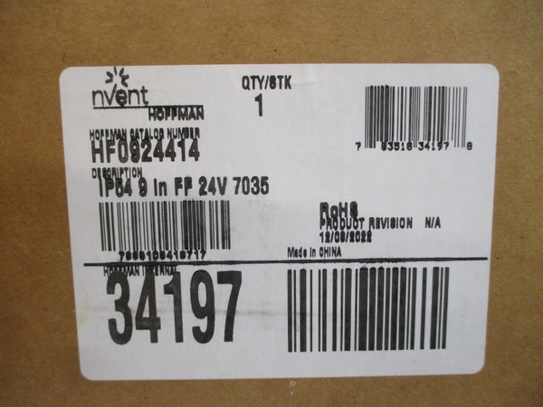 NVENT HOFFMAN HF0924414 34197 24V 0.35A NSMP