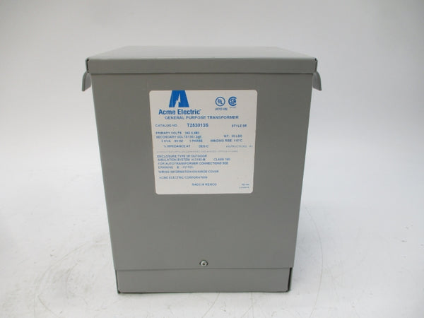 ACME ELECTRIC T253013S 240/480V NSMP