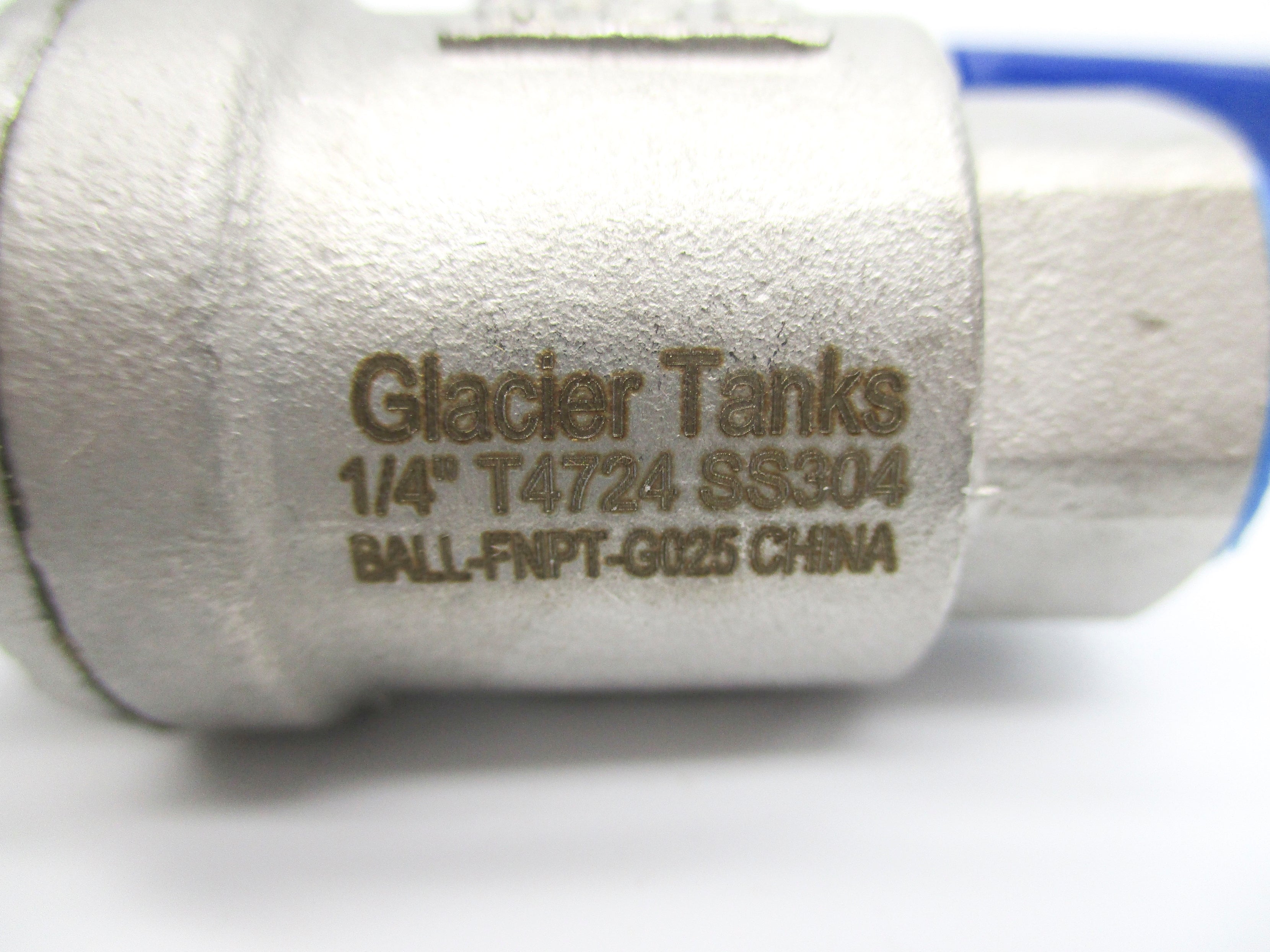 GLACIER TANKS BALL-FNPT-G025 NSNP