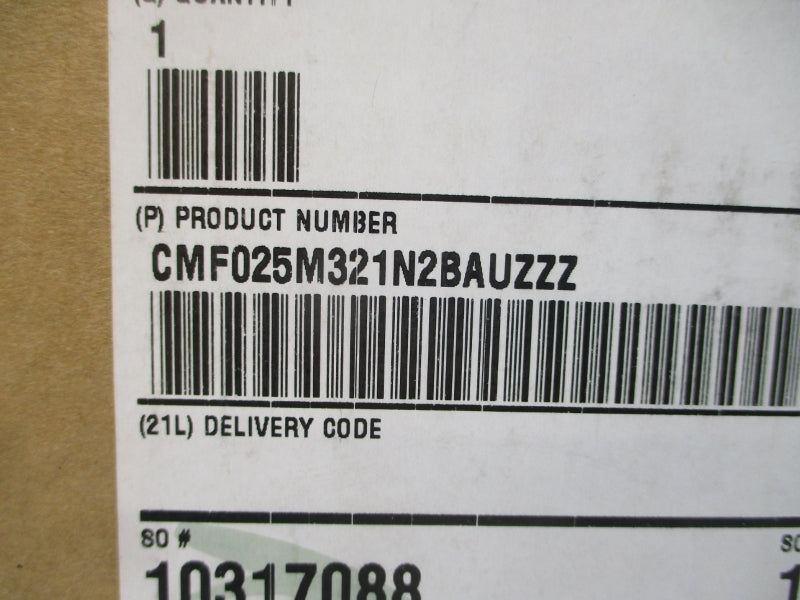MICRO MOTION CMF025M321N2BAUZZZ 17.3V 850PSI NSMP