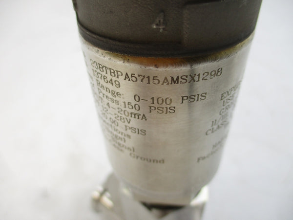 VIATRAN 23BTBPA5715AMSX1298 12-28V 0-100PSI NSNP