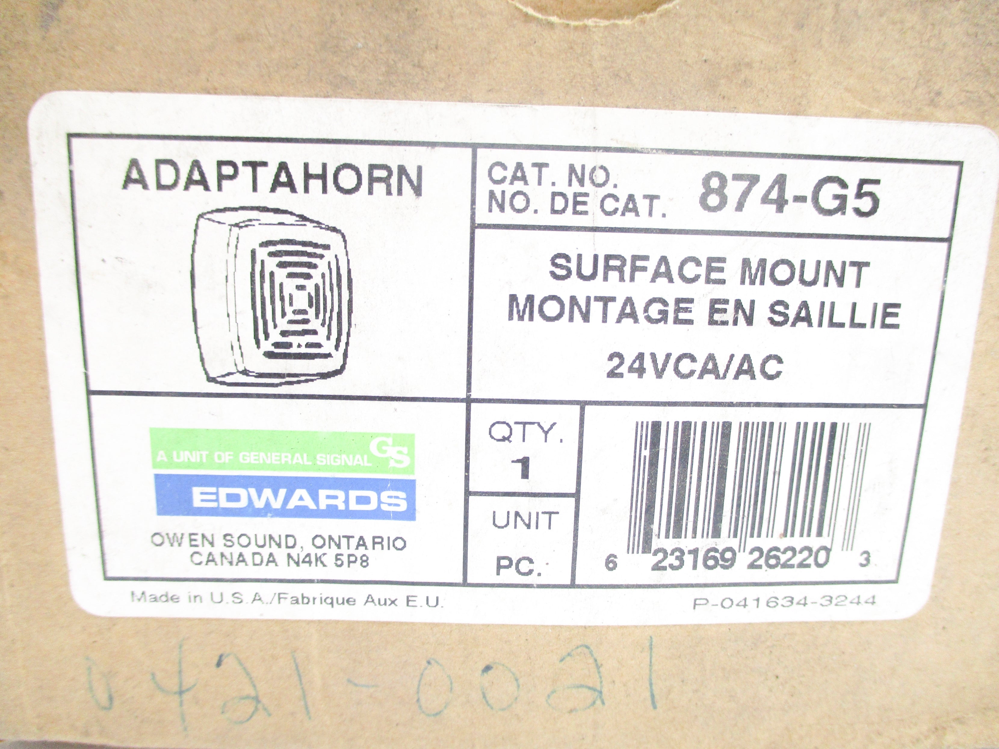 EDWARDS 874-G5 NSMP