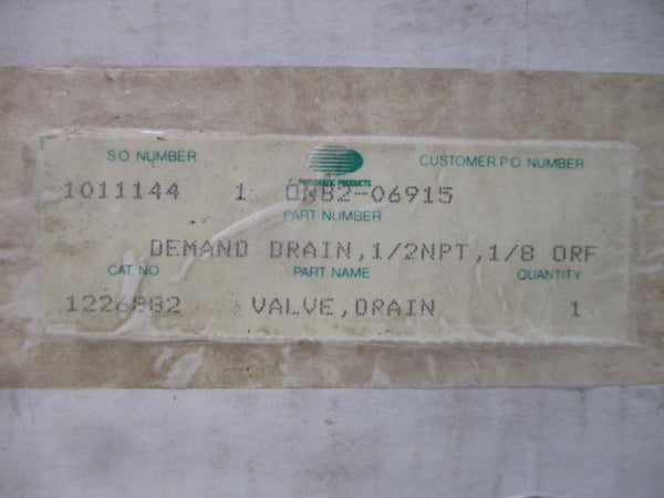 PNEUMATIC PRODUCTS 1226882 ONB2-06915 120V 150PSI 1/2" NSMP