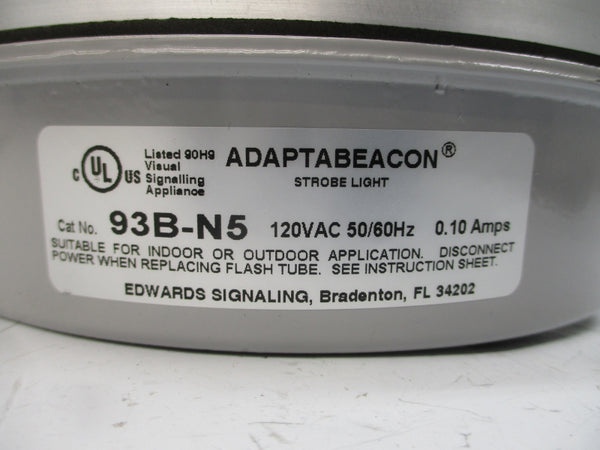 EDWARDS SIGNALING 93B-N5 120VAC 0.10A NSMP