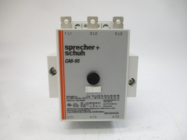 SPRECHER+SCHUH CA6-95-11 110/120V 160A NSMP