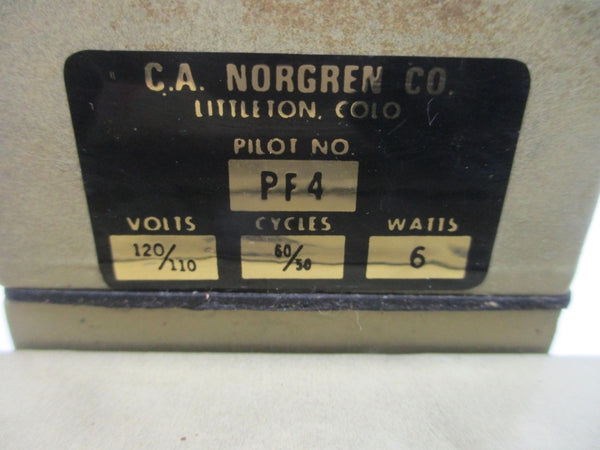 NORGREN P82RA15 PF4 110/120V 150PSI UNMP