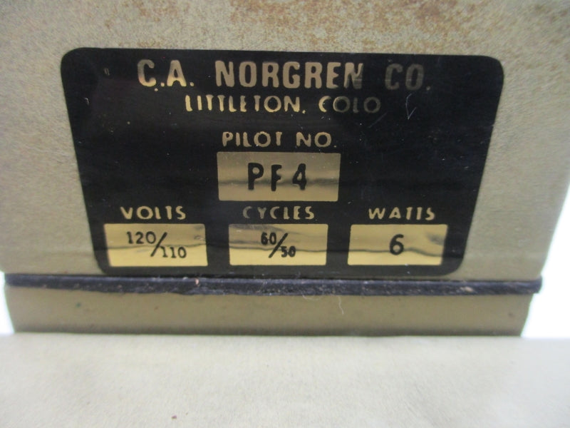 NORGREN P82RA15 PF4 110/120V 150PSI UNMP