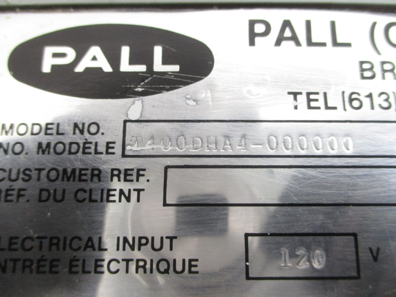 PALL T400DHA4-000000 120VAC 5A UNMP