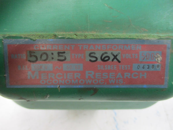 MERCIER RESEARCH S6X 5000V UNMP