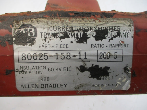 ALLEN BRADLEY 80025-158-11 UNMP